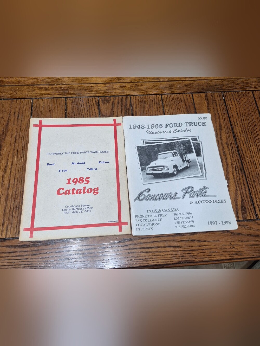 Ford Catalog Pair